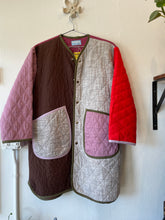 Load image into Gallery viewer, Colorblock Quilt Coat
