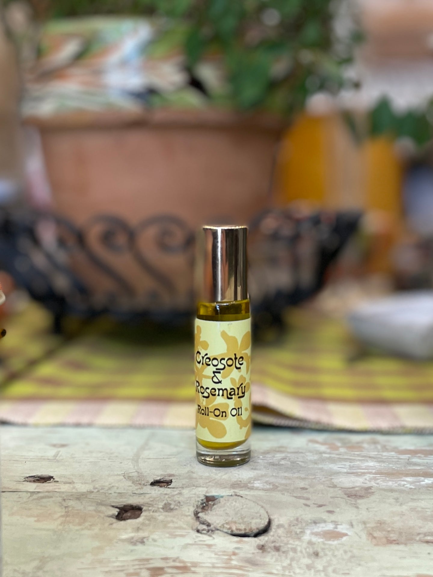 Creosote + Rosemary Roll on Oil Herbal Perfume - (rain)