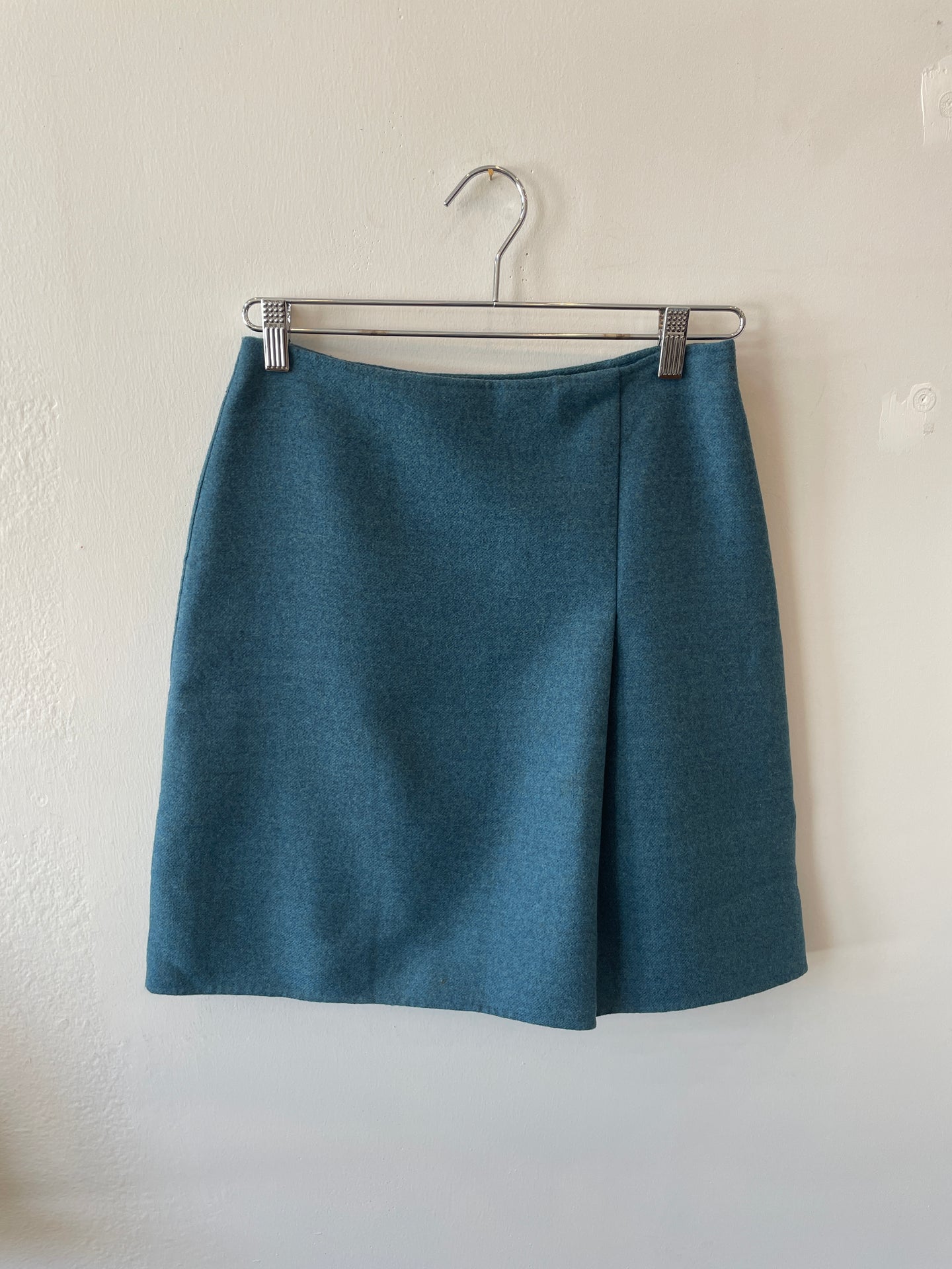 Teal Mini Skirt