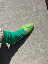 Load image into Gallery viewer, Her Socks - Mercerized Combed Cotton Rib: Kelly Green
