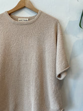 Load image into Gallery viewer, Boucle Tee in Almond
