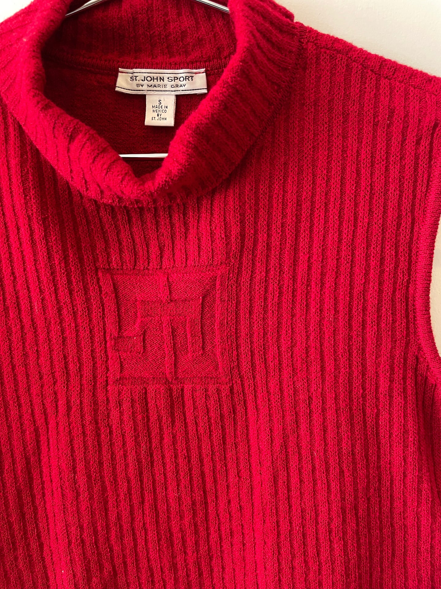 Cropped Sleeveless Knit