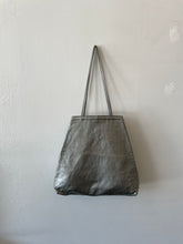 Load image into Gallery viewer, Metallic Trapezoidal Tote
