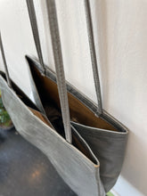 Load image into Gallery viewer, Metallic Trapezoidal Tote
