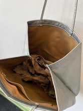 Load image into Gallery viewer, Metallic Trapezoidal Tote
