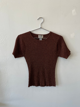 Load image into Gallery viewer, Metallic Knit Top
