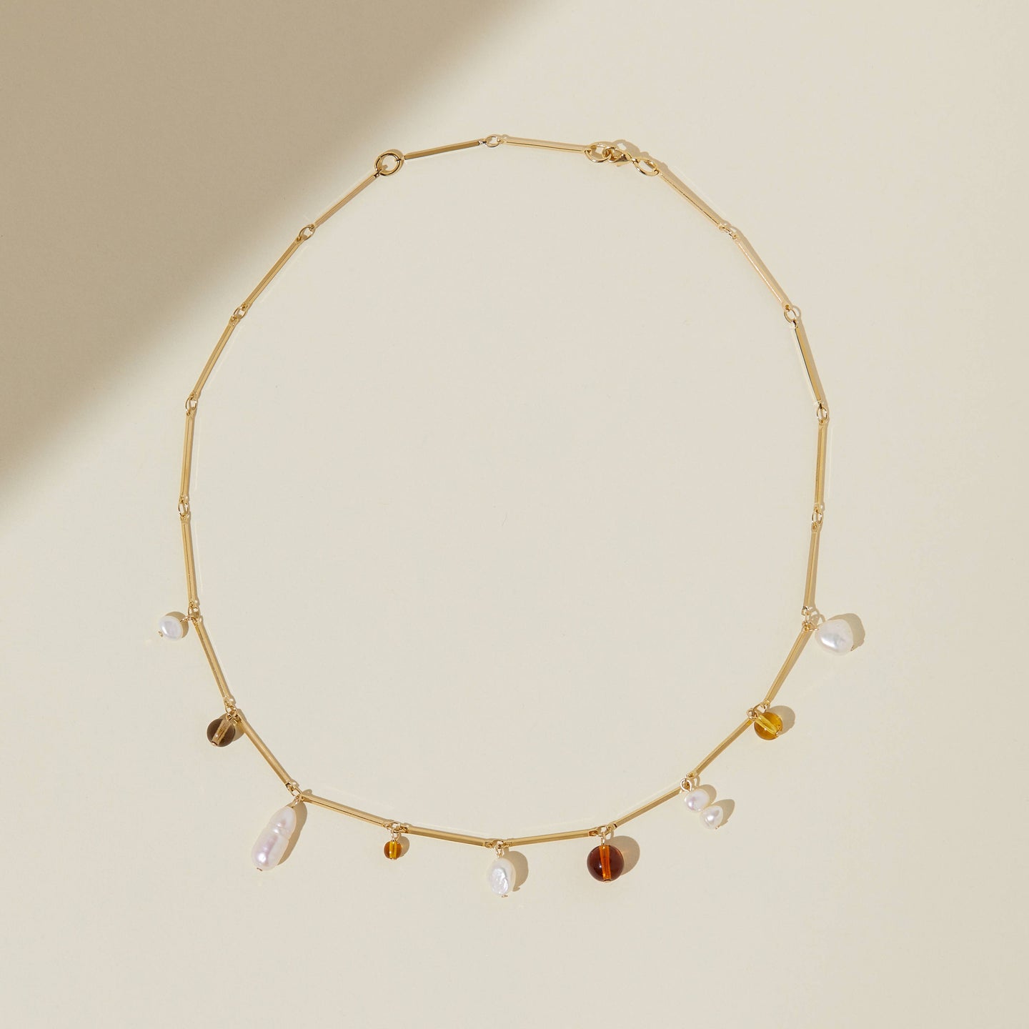 Fête Necklace - Tan