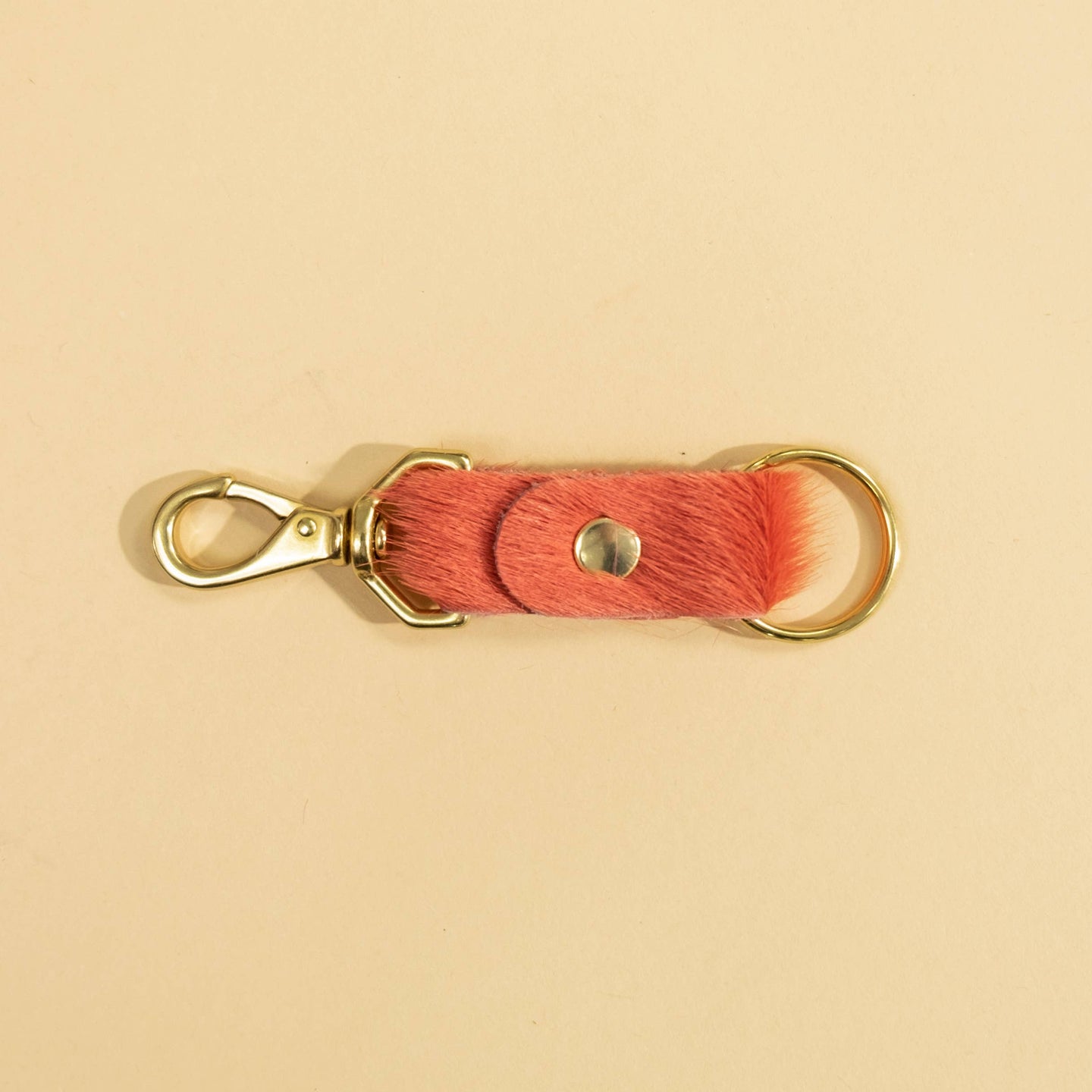 Keychain - Salmon Hair on Hide