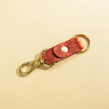 Load image into Gallery viewer, Keychain - Lychee Hair on Hide
