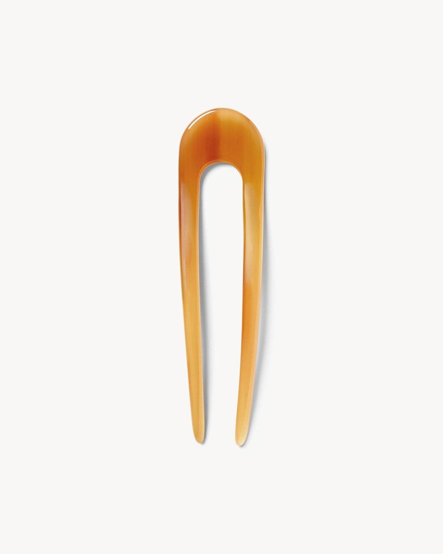 French Hair Pin in Cognac