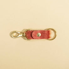 Load image into Gallery viewer, Keychain - Lychee Hair on Hide
