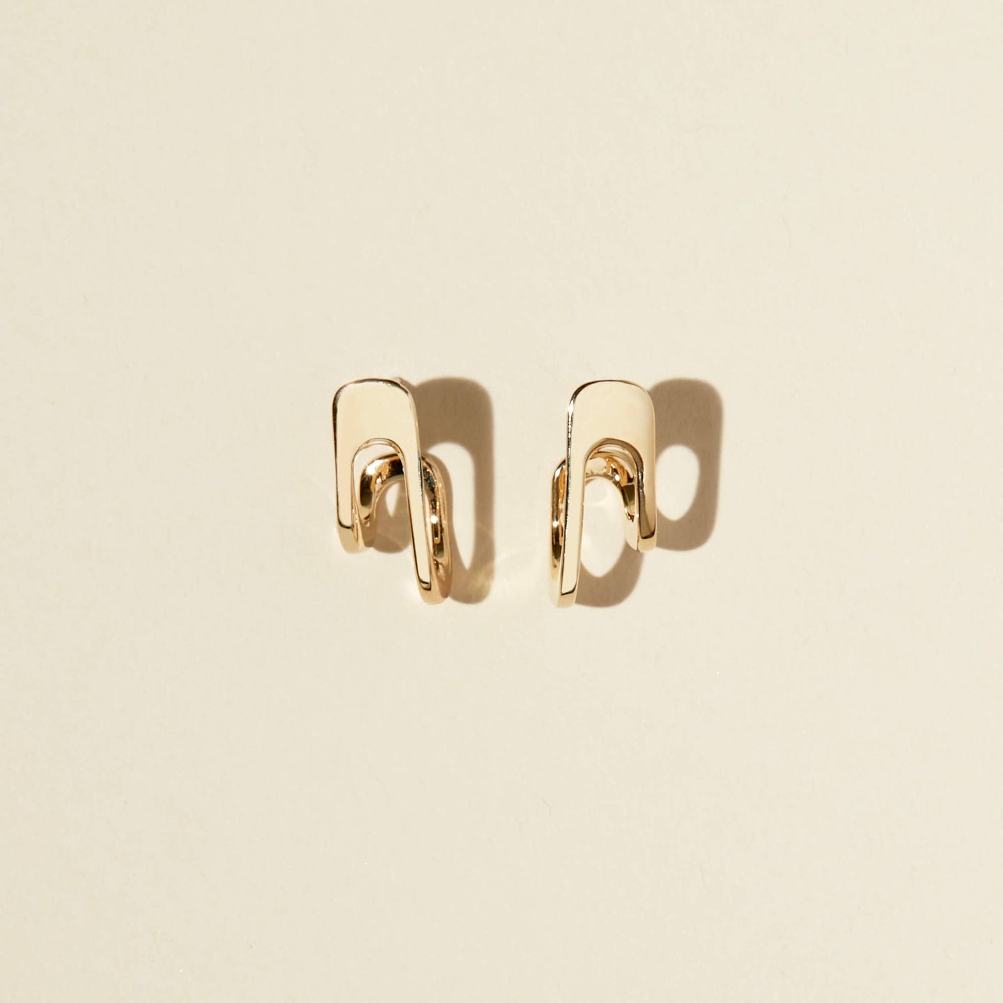 Ashland Earrings: Gold Plated