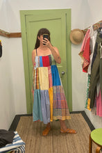 Load image into Gallery viewer, Vibrant Patchwork Dress
