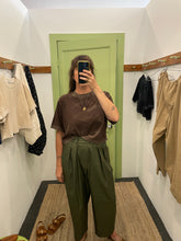 Load image into Gallery viewer, Tokyo Crop Tee in Vintage Espresso
