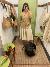 Cargar imagen en el visor de la galería, Relaxed Circle Skirt in Eggshell
