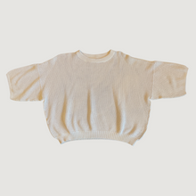 Load image into Gallery viewer, Short-Sleeve Oversize Knit-Top
